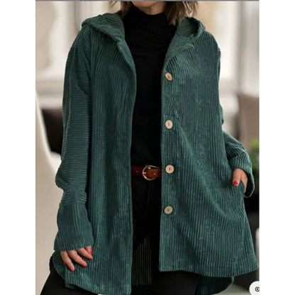 Veste à capuche robuste mi-longue style Cordura décontracté