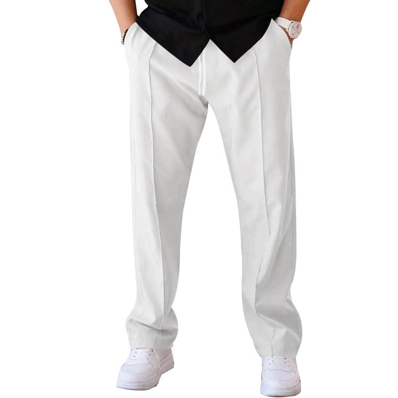 Pantalon décontracté homme élégant confortable avec poches