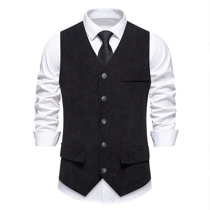 Gilet homme élégant structuré moderne ajusté