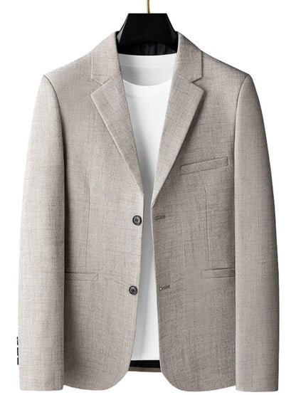 Blazer en lin élégant pour femme, vêtements d'été