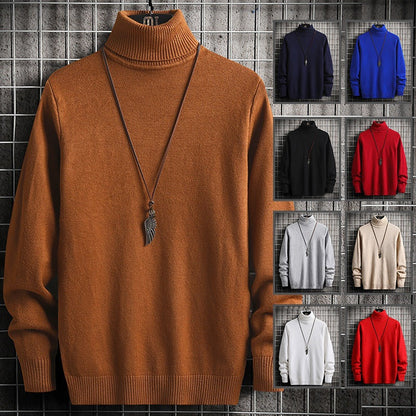 Col roulé homme moderne et doux