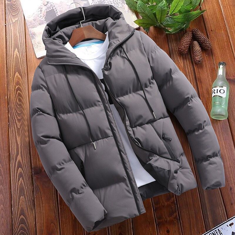Doudoune grande taille capuche coton chaud