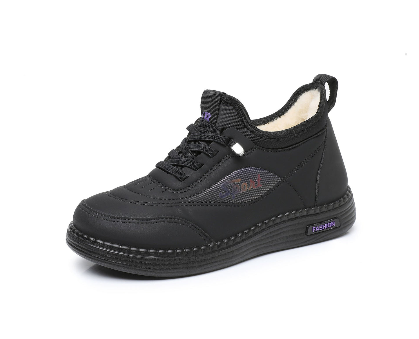 Baskets Femme Chaudes Isolées Douillettes Sportives