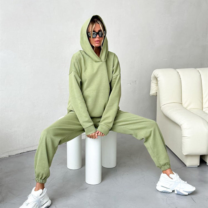 Ensemble de survêtement femme confortable élastique