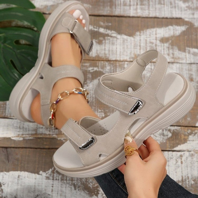Sandales de sport pour femmes Confortables Fermeture velcro