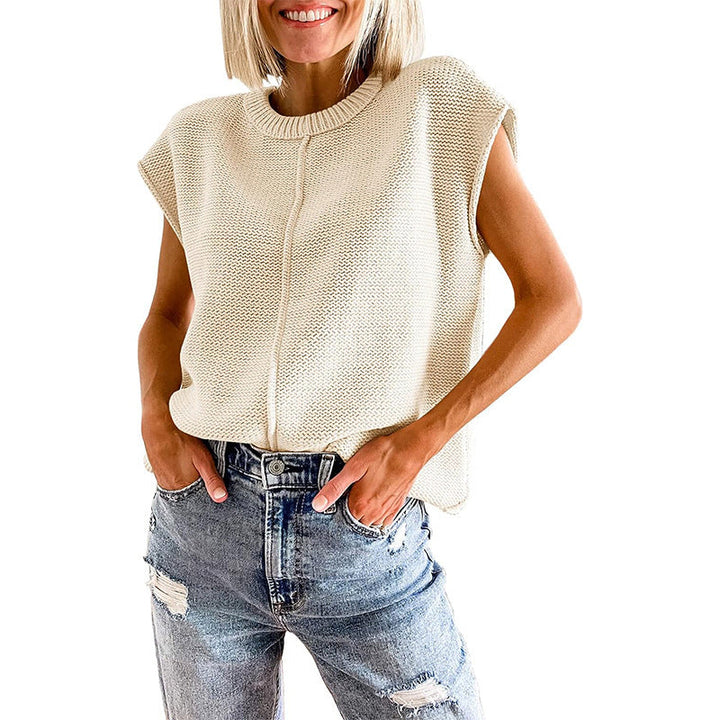 Débardeur en maille élégant pour femme
