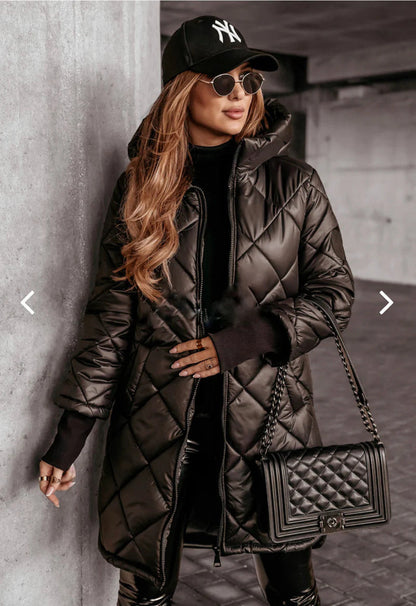 Veste matelassée femme Décontractée Capuche Pratique
