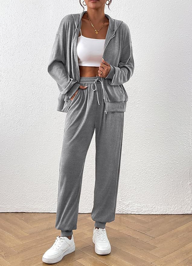 Ensemble sport-détente femme Sweat à capuche et pantalon de jogging