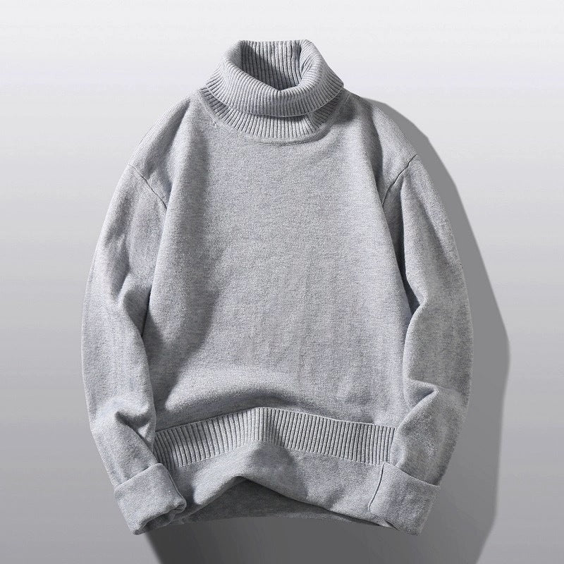 Pull col roulé homme Confortable Moderne