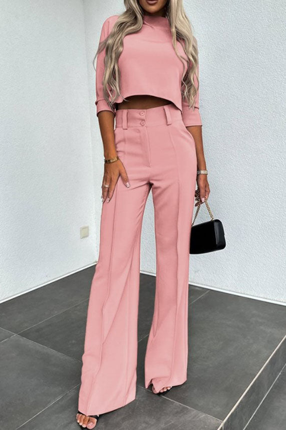 Tenues féminins élégants | Pulls et pantalons amples pour le travail et les loisirs