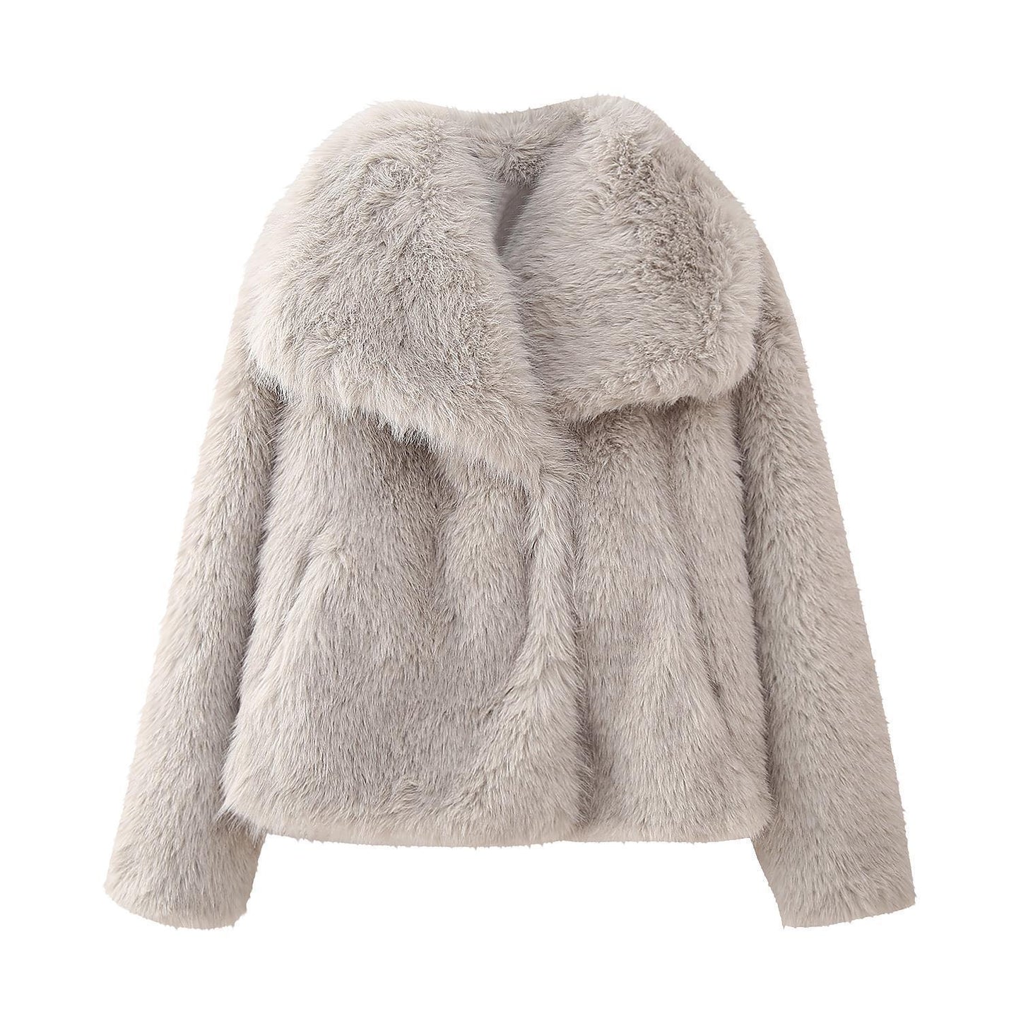Veste d'hiver de luxe Manteau de fourrure Élégance