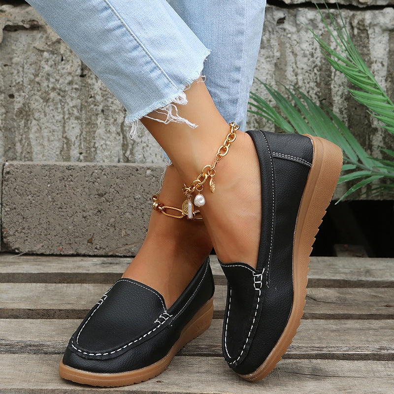 Mocassins pour femmes Design élégant Semelle antidérapante