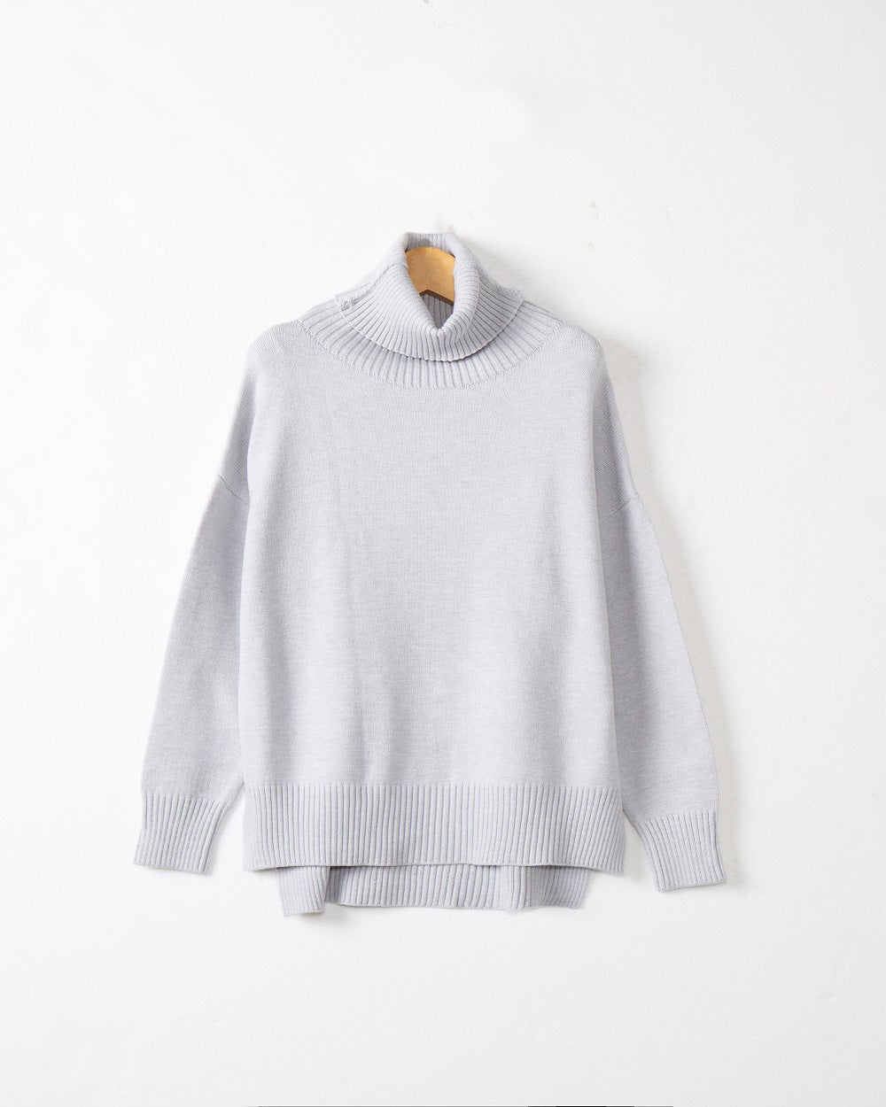 Pull pour femme Col roulé confortable Moderne