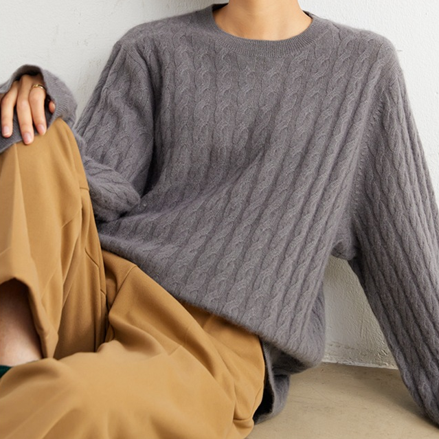 Pull-overs de luxe en cachemire doux, pour toute la famille.