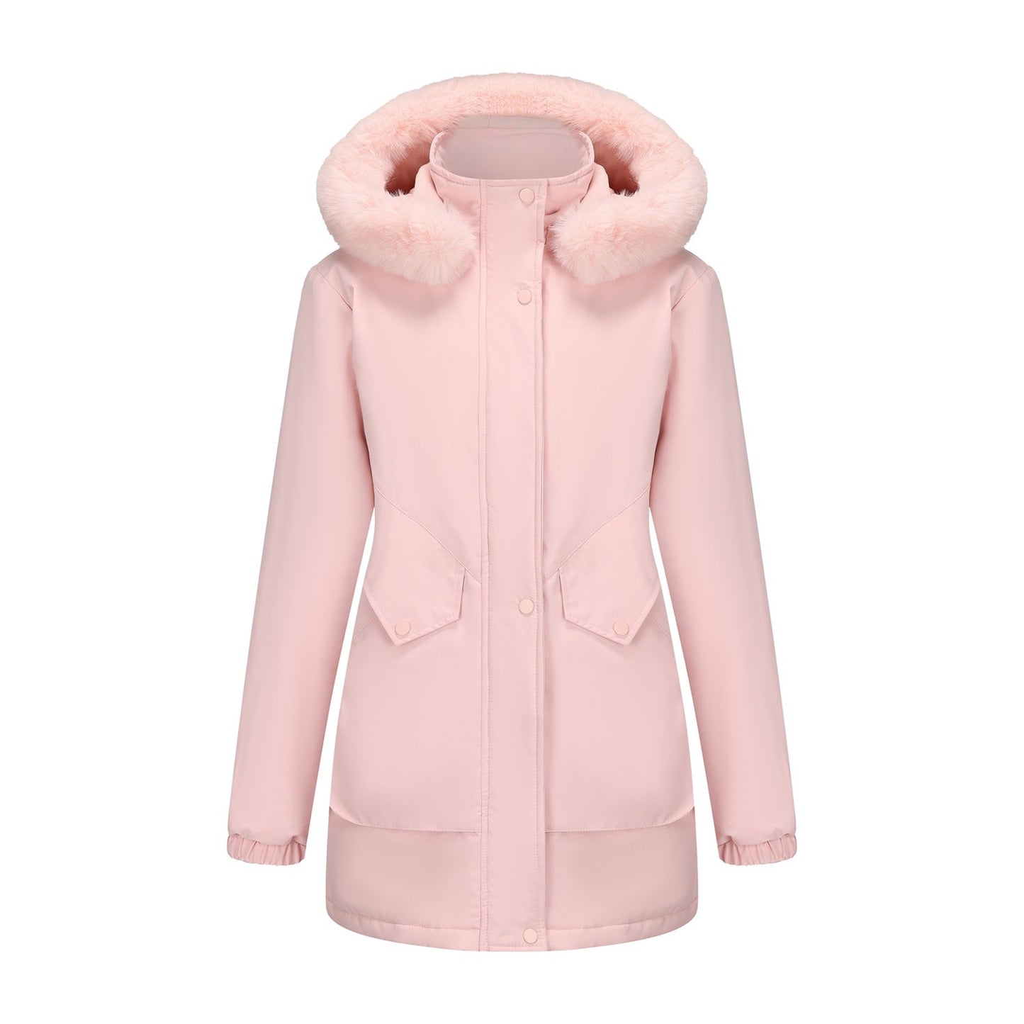 Parka femme imperméable col douillet