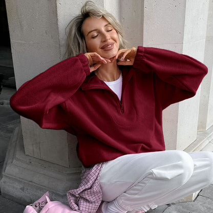 Pulls en polaire pour femmes Doux et chauds