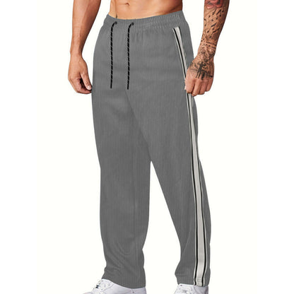 Pantalon de sport homme à rayures au design moderne