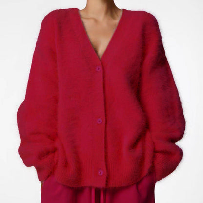 Cardigan femme doux oversized douillet
