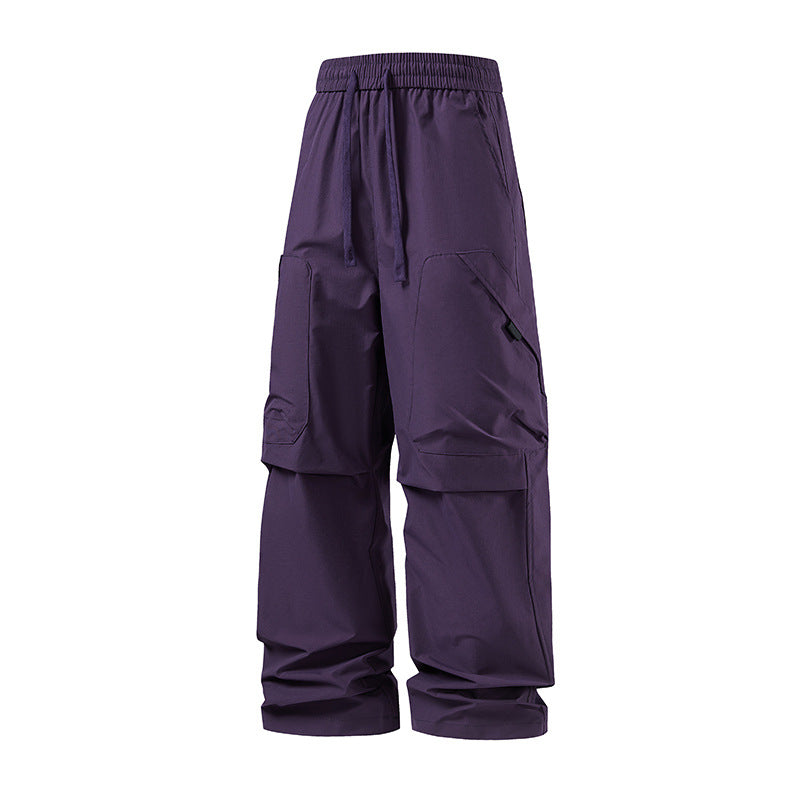 Pantalon cargo homme Confortable Ajustable Pratique