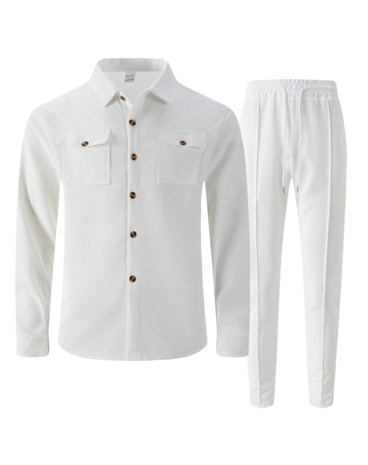 Ensemble de loisirs pour homme à carreaux style moderne