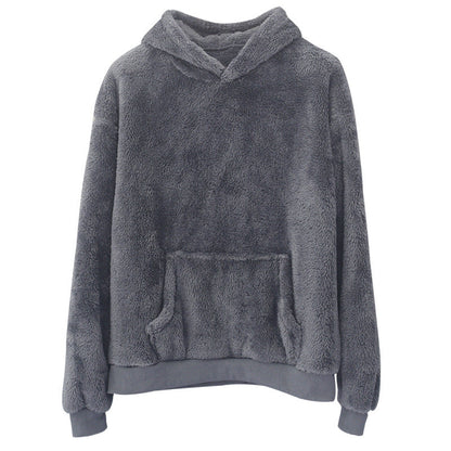 Sweat à capuche polaire doux et confortable pour hommes