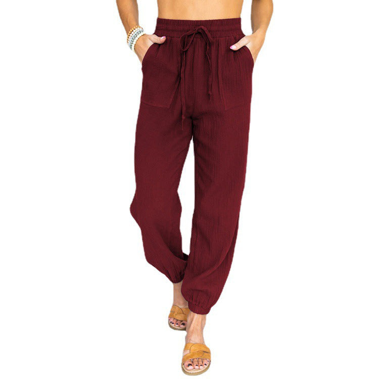Pantalon de survêtement femme confortable et élastique