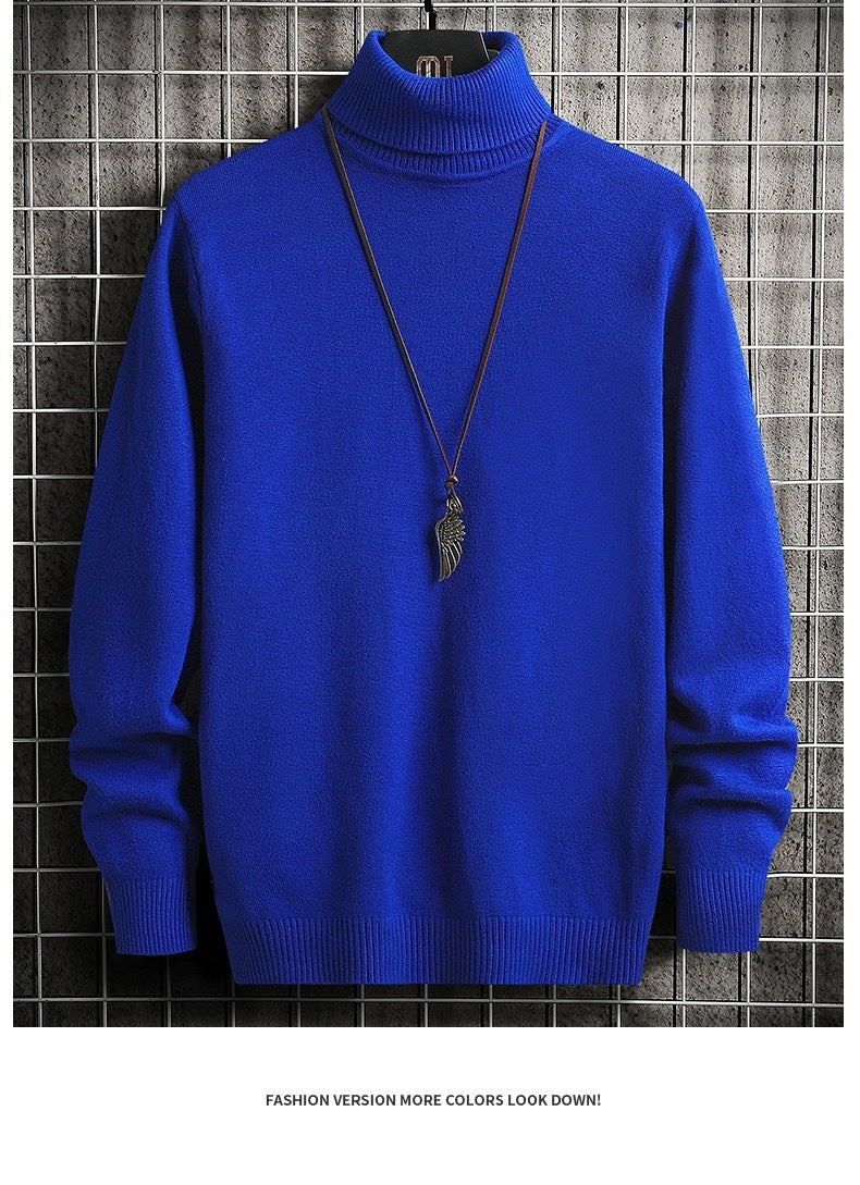 Pull col roulé homme Confortable Moderne