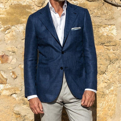 Veste en lin homme, légère et moderne, pour l'été