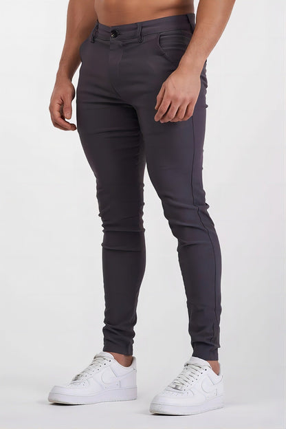 Pantalon chino homme coupe slim élégant