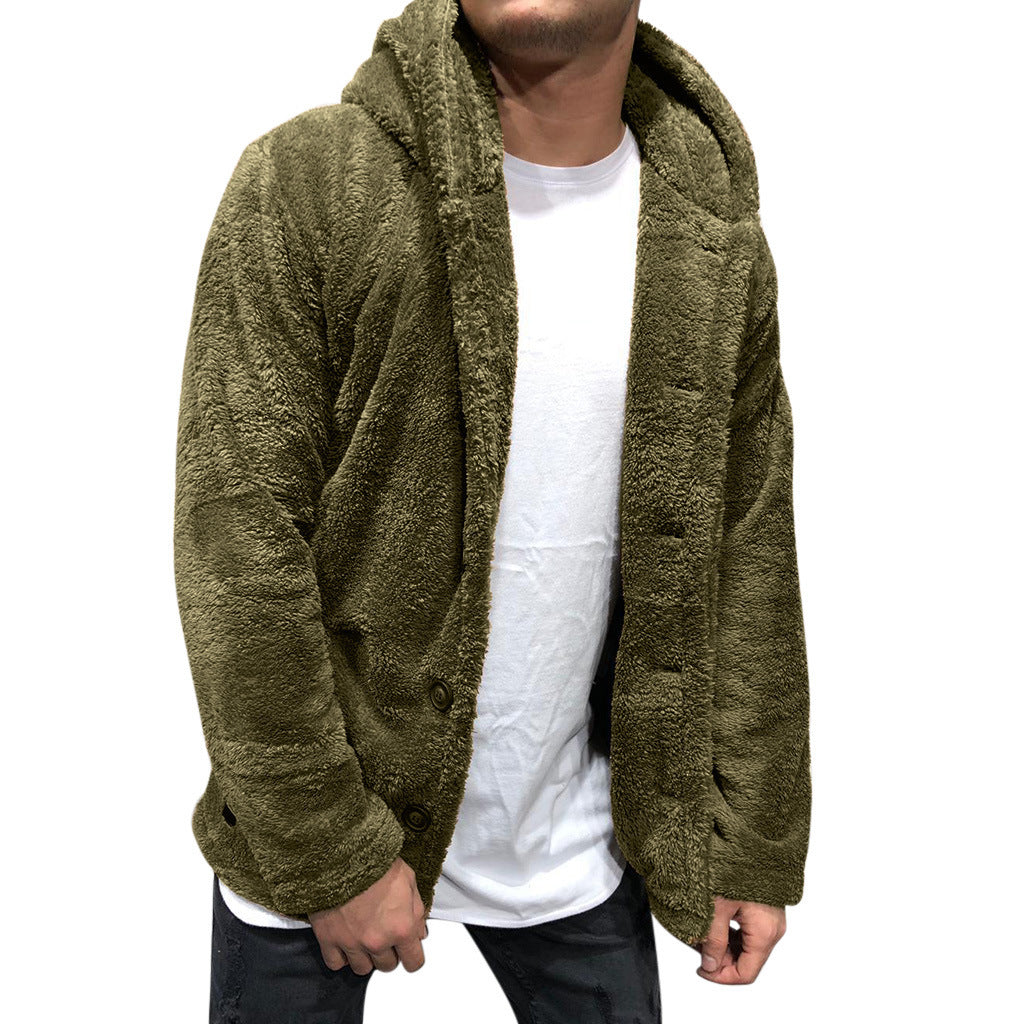 Veste polaire peluche Capuche Doux