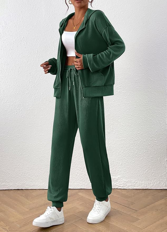 Ensemble sport-détente femme Sweat à capuche et pantalon de jogging