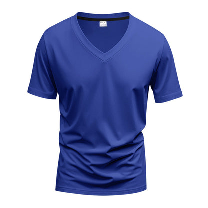 T-shirt homme col V Léger respirant