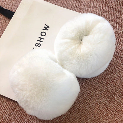 Cache-oreilles pour femmes Doux Peluche Chaud