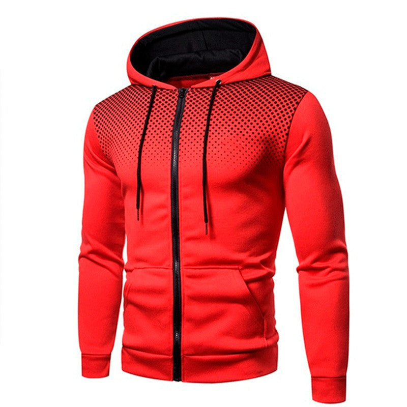 Sweat-shirt de sport pour homme Respirant Capuche Textile fonctionnel