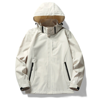 Veste imperméable pour femme avec capuche et matière respirante