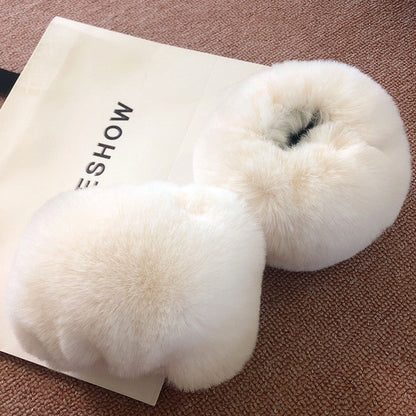 Cache-oreilles pour femmes Doux Peluche Chaud
