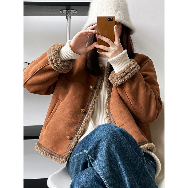 Elegantes Damenjacket Modern Knöpfe - IdealeKleiden