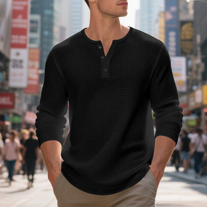 T-shirt homme manches longues style moderne et élégant