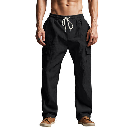 Pantalon cargo homme Confortable Élastique Pratique
