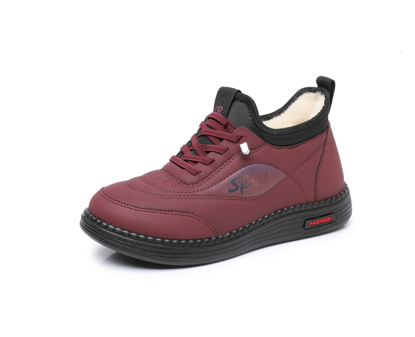Baskets Femme Chaudes Isolées Douillettes Sportives