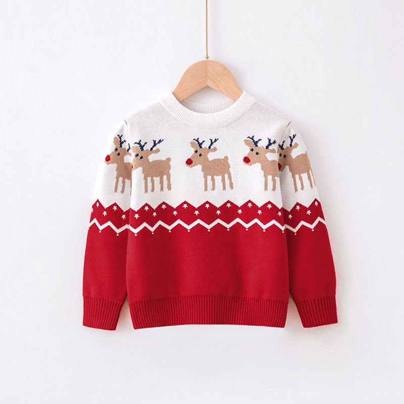 Pull de Noël Homme Mignon Hivernal
