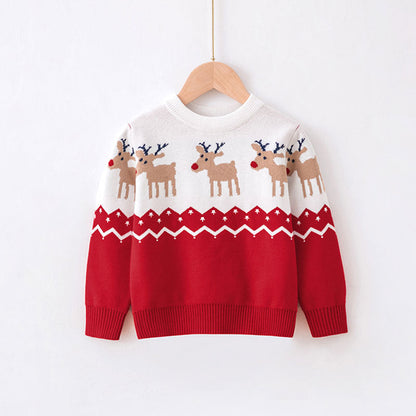 Pull de Noël Homme Mignon Hivernal