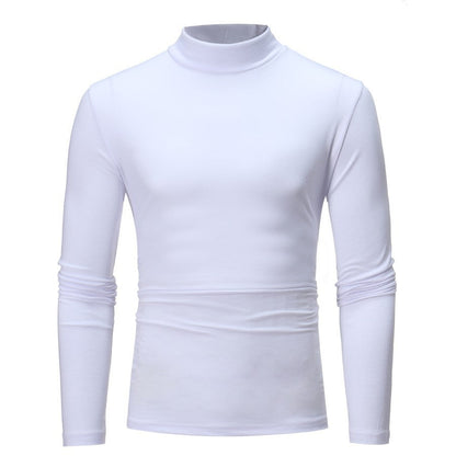 Pull col roulé homme coupe ajustée élégant