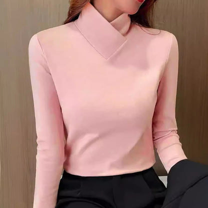 Pull col roulé élégant Design chic