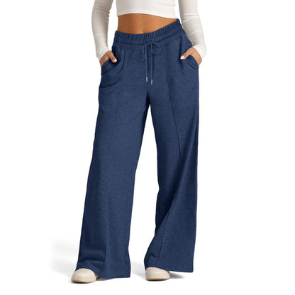 Jogging-pantalon femme Confortable Élastique Avec Poches