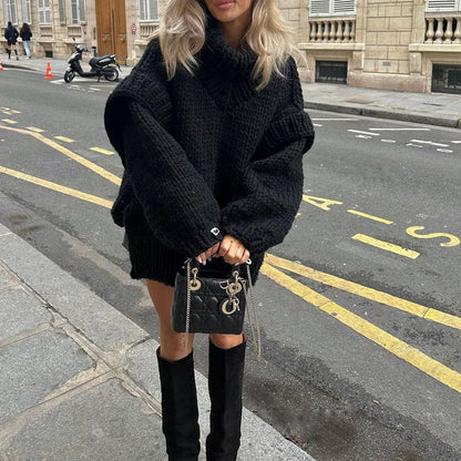 Pull-overs femme grande taille style oversize