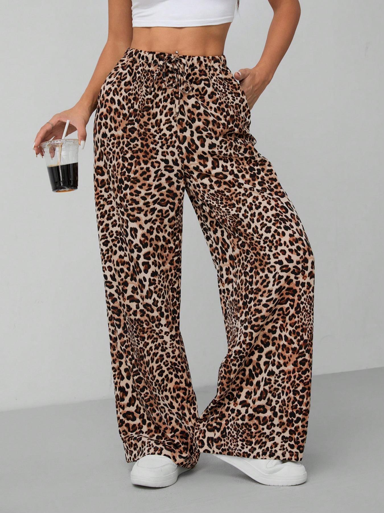 Pantalon femme Imprimé animal Ample Confort Style