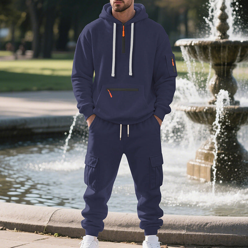 Survêtement de sport pour homme Poches fonctionnelles Design moderne
