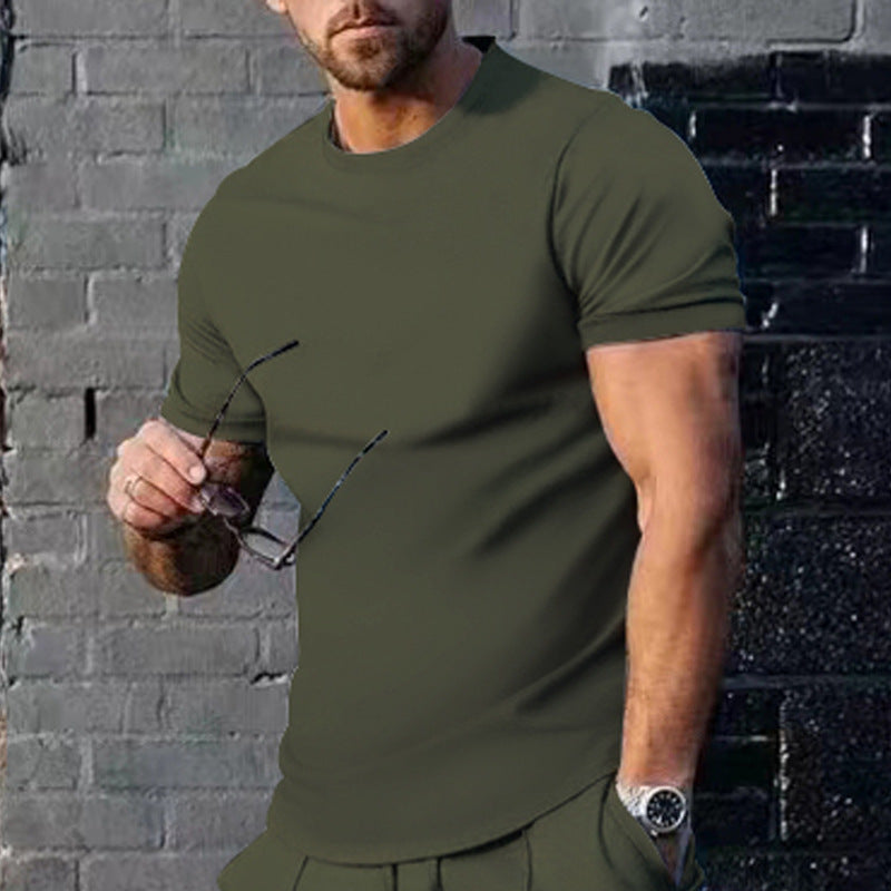 T-shirt homme col rond coton confortable