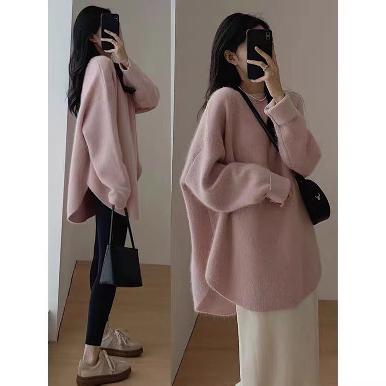 Pull Femme Mi-Long Stylé